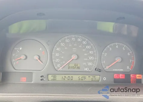 2000 Volvo S70 Base z USA, uszkodzony, nr VIN YV1LS61J3Y2669424